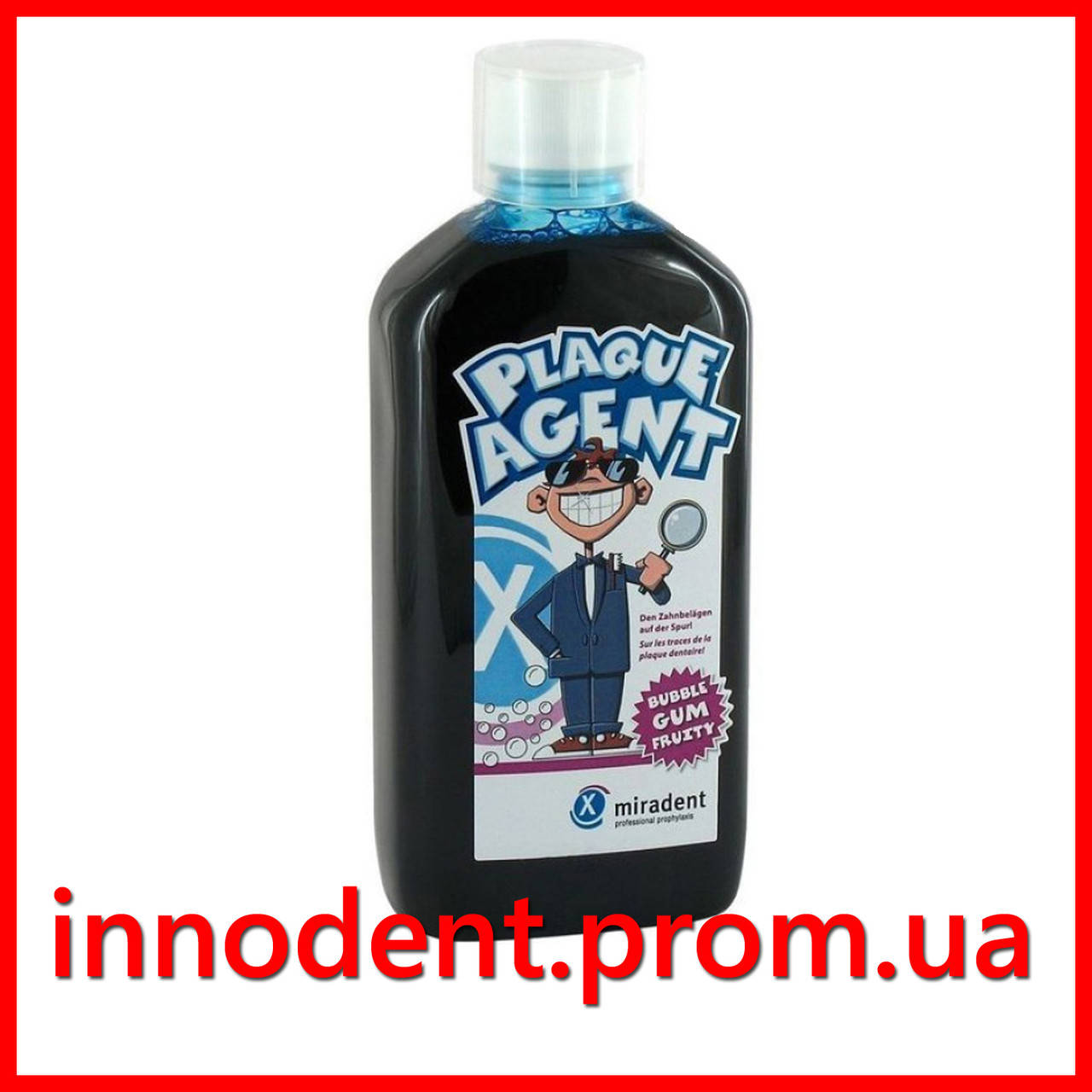 

Индикатор налета на зубах Miradent Plaque Agent (500 мл.)