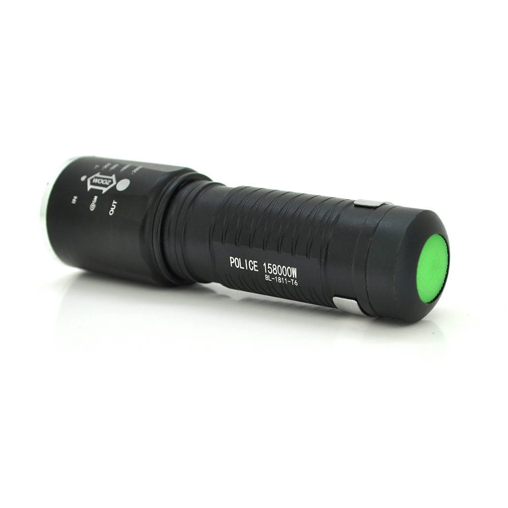 

Ліхтарик Bailong BL-1811T6, Cree XML-T, 1 реж., Zoom, корпус-алюміній, водостійкий, ударостійкий, 18650