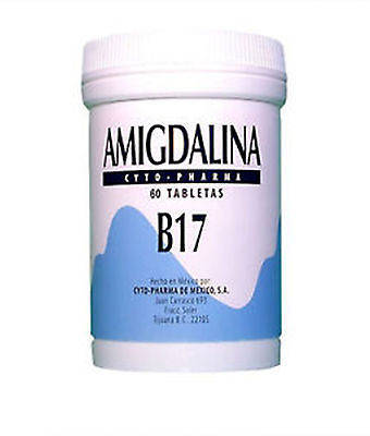 

Витамин B17, Amygdalin амигдалин, Cyto Pharma, 500 мг, 60 таблеток, (CYTO-B1750060)