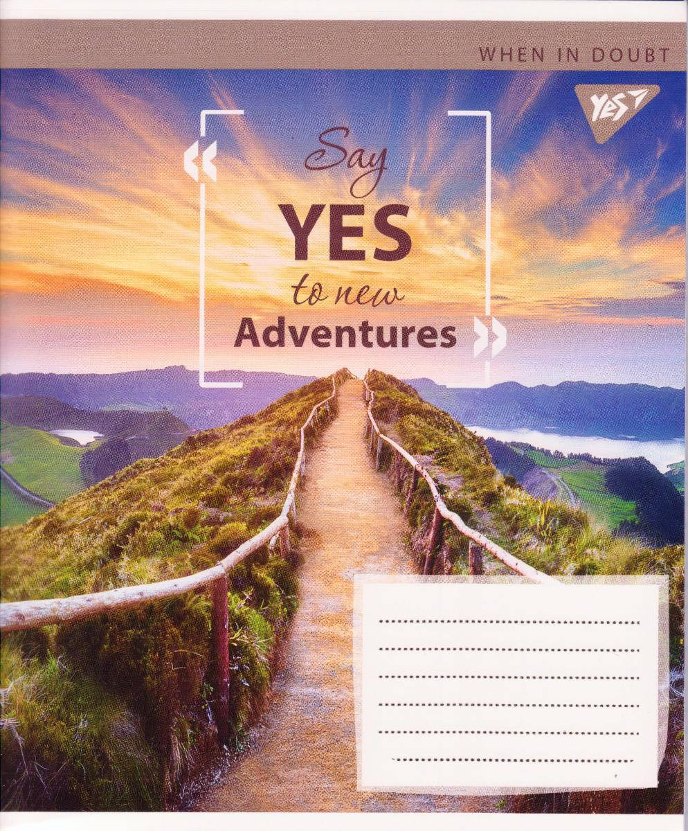 

Тетрадь 60 л. линия "Say yes to new adventures" 763859