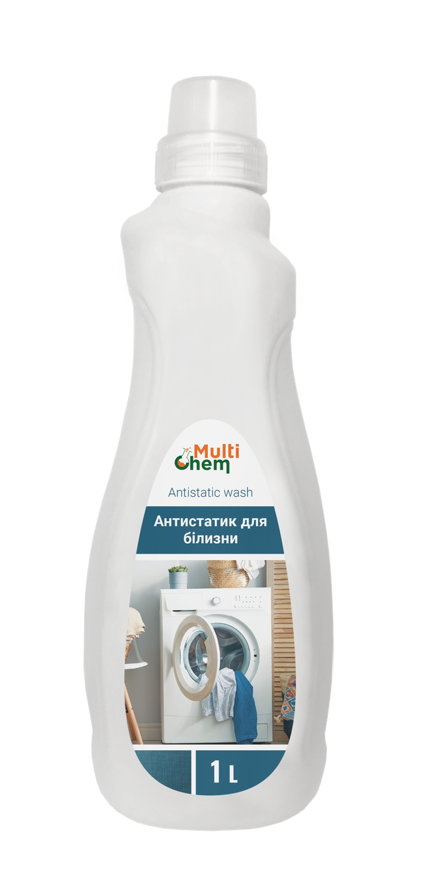 

Антистатик для белья усилитель стирки антиклещ антиналет Antistatic wash 1 л