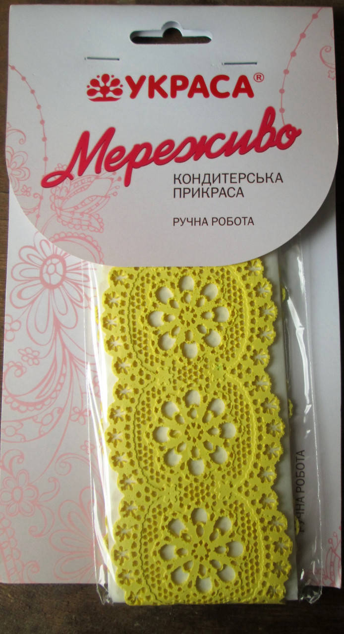

Кружево для торта № 418002