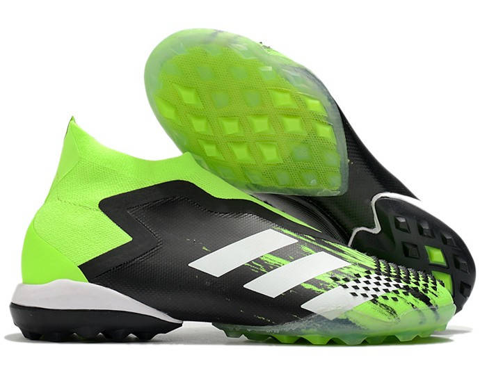 

Сороконожки Adidas Predator Mutator 20 + TF зеленые многошиповки адидас предатор мутатор с носком, Зелёный