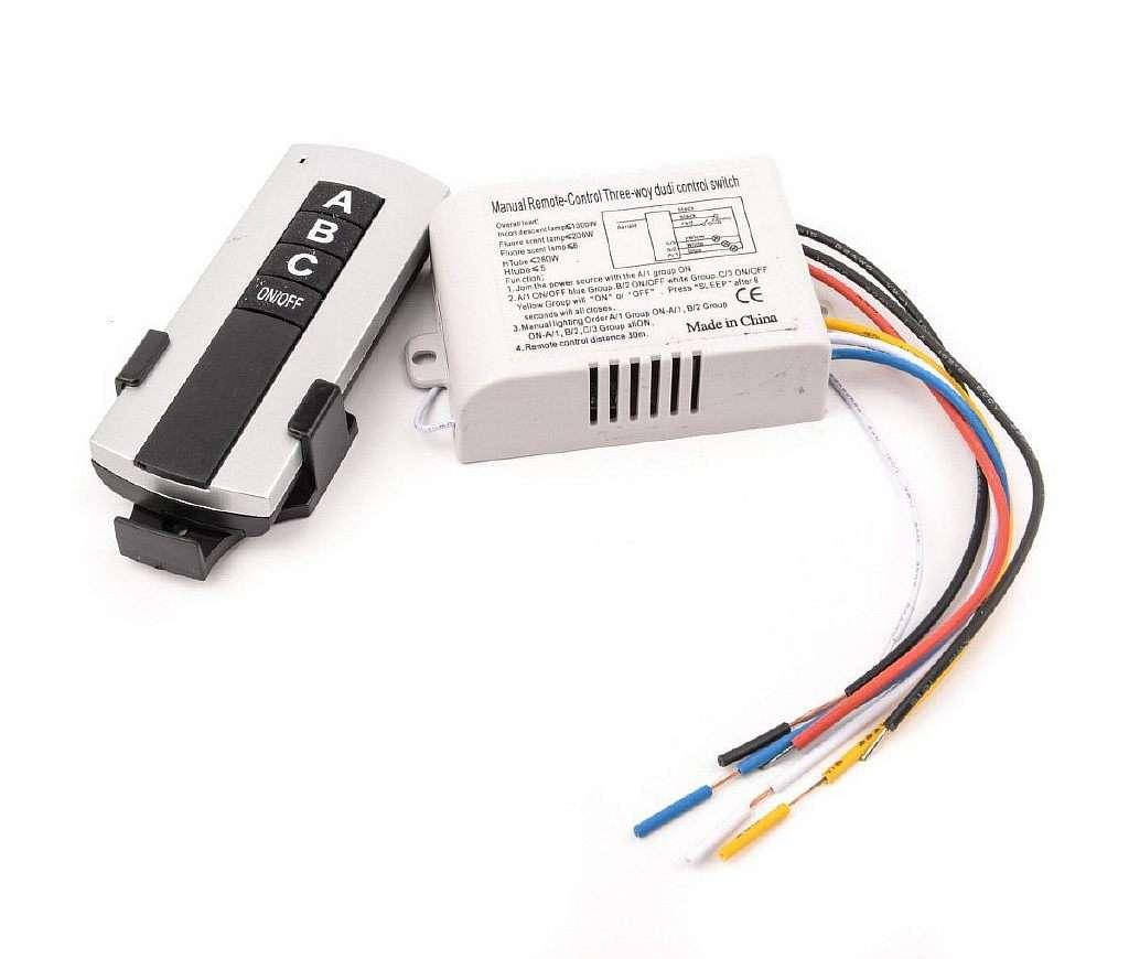 

Трехканальный дистанционный выключатель тип И (Без кронштейна пульта)