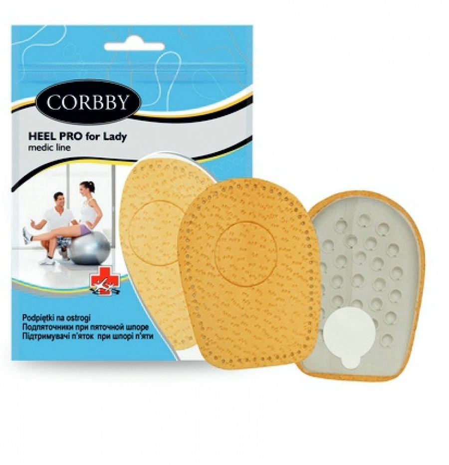 

Подпяточник при пяточной шпоре Corbby HEEL PRO Женский