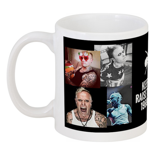

Кружка The Prodigy - Keith Flint, Белый