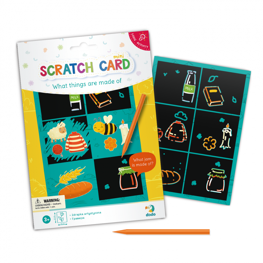 

Гравюра мини Что из чего сделано 300334 dodo