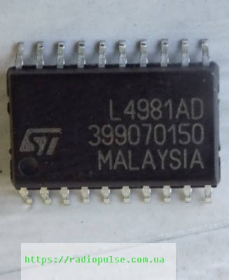 

Микросхема L4981AD , so-20