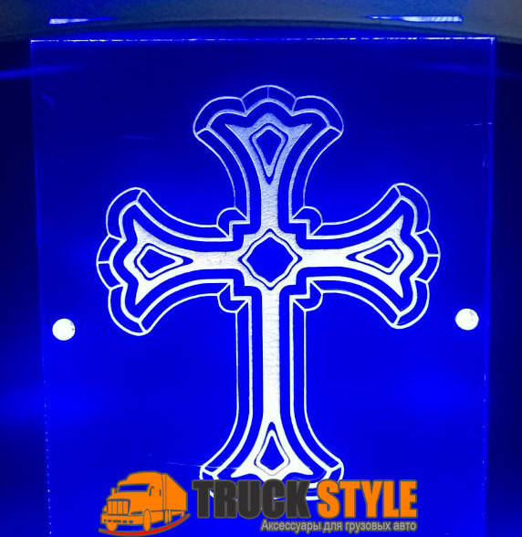 

Светодиодная табличка для грузового авто КРЕСТ 20*25