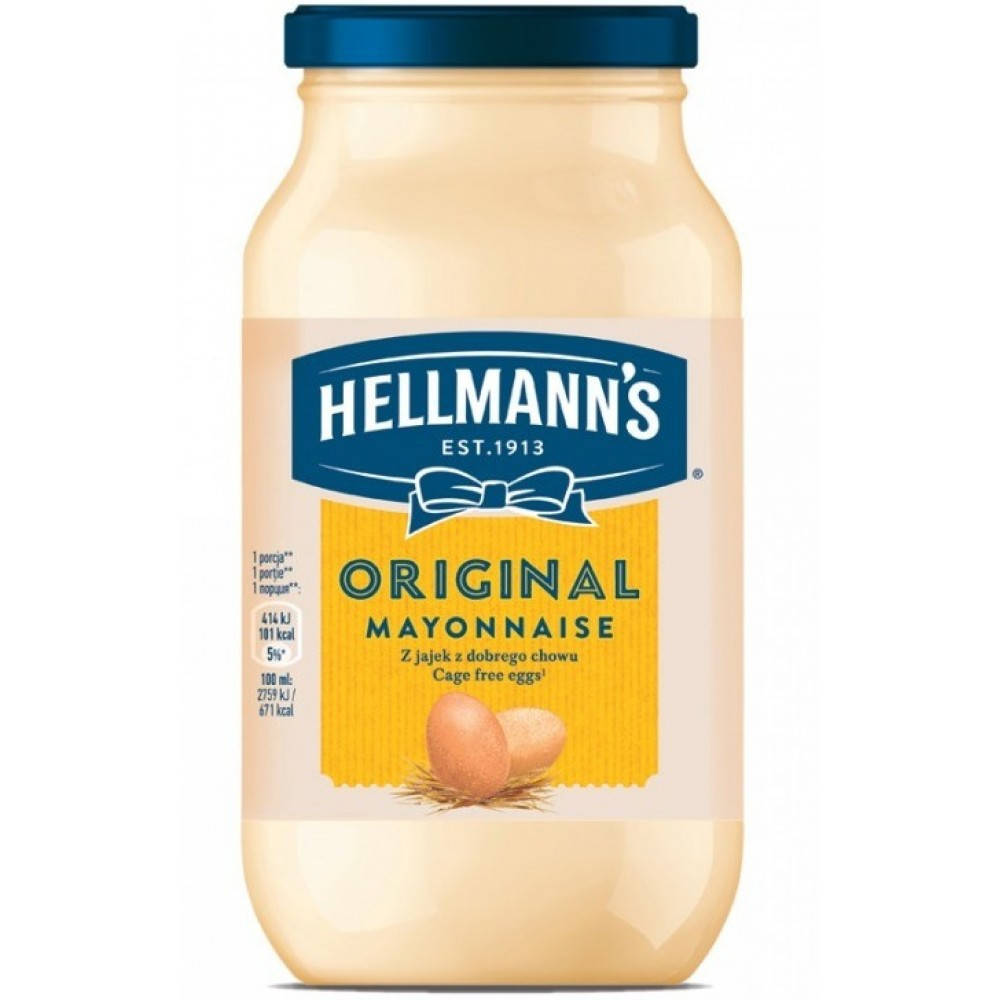 

Майонез Hellmann's Original 420мл.