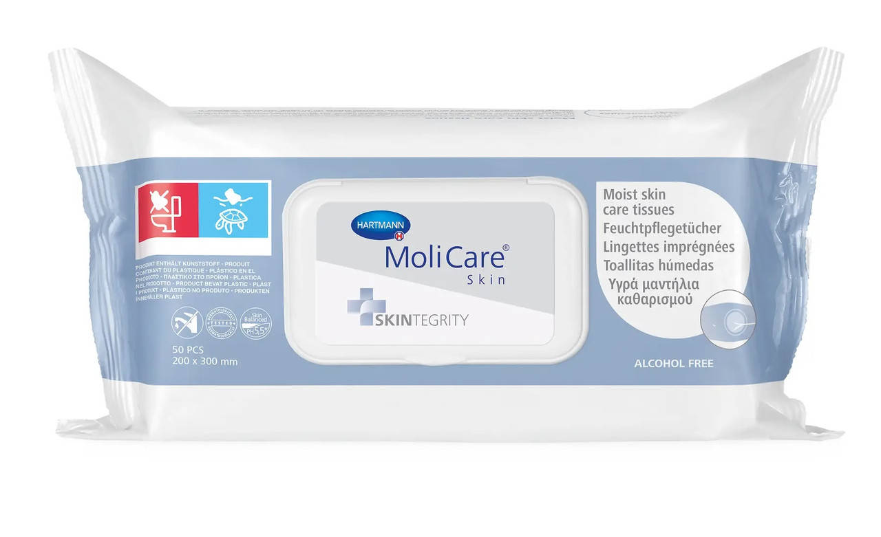 

Влажные гигиенические салфетки MoliCare Skin 50шт (9950820) Paul Hartmann