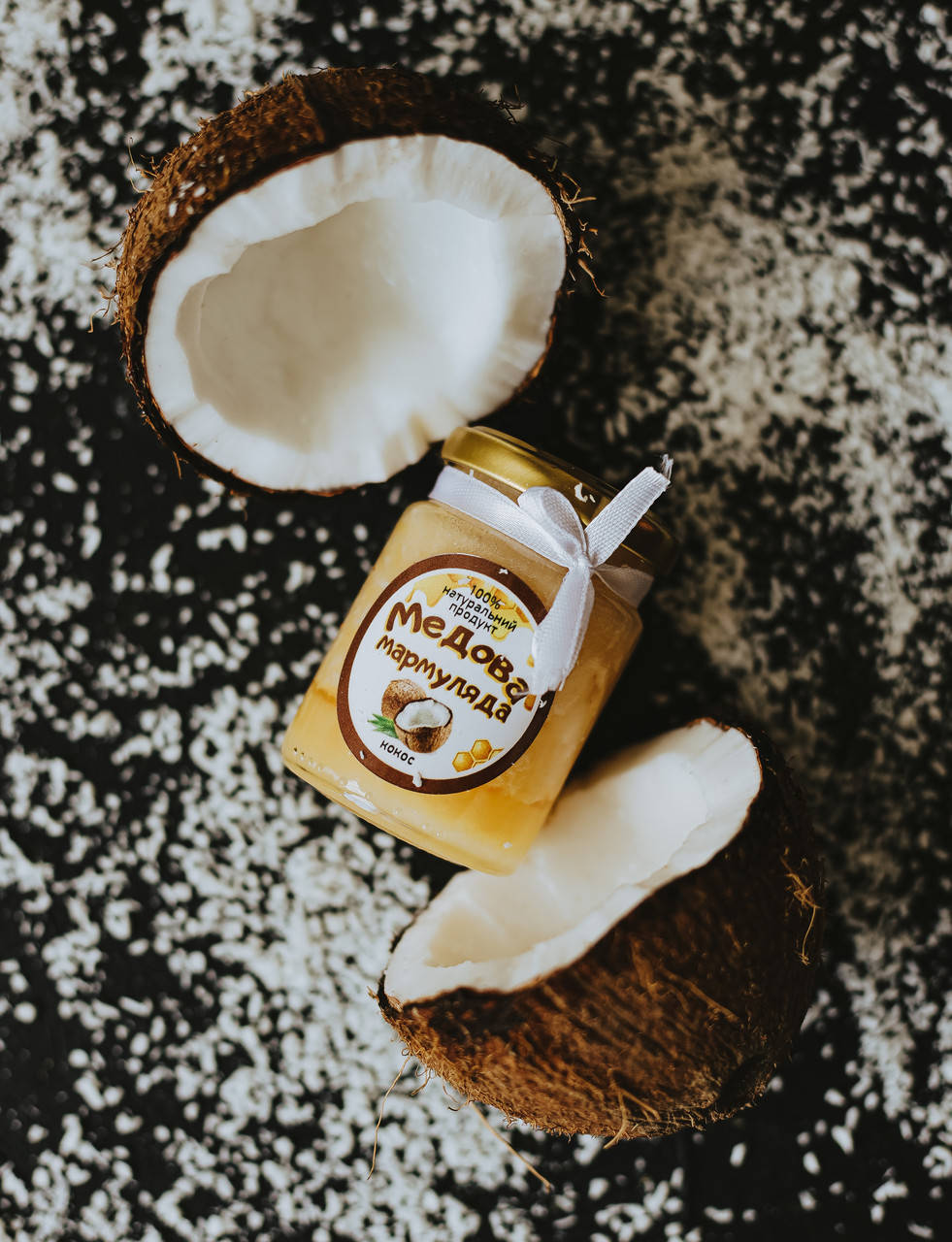 

Медова мармуляда кокос 100мл