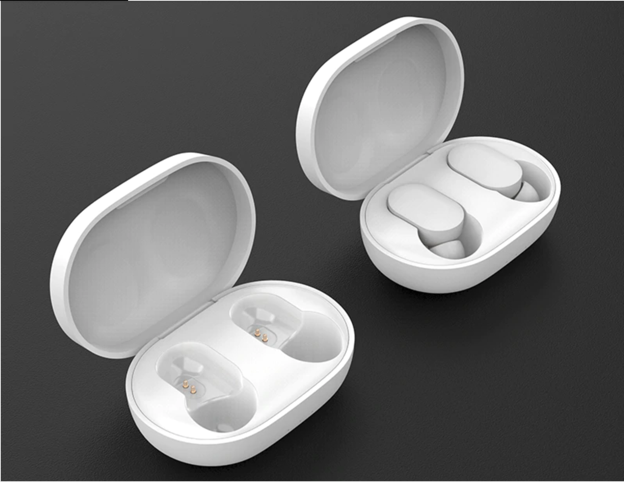 

Зарядный кейс Greatlizard для Xiaomi Mi AirDots Youth Edition white + кабель, Белый