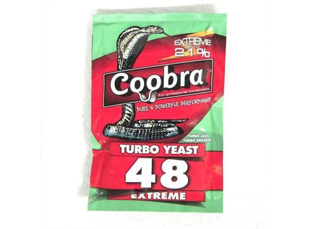 

Сухие турбо дрожжи спиртовые Coobra Turbo 48 Extreme
