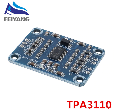

Усилитель звука плата модуль цифровой двухканальный стерео TPA3110 2X15W
