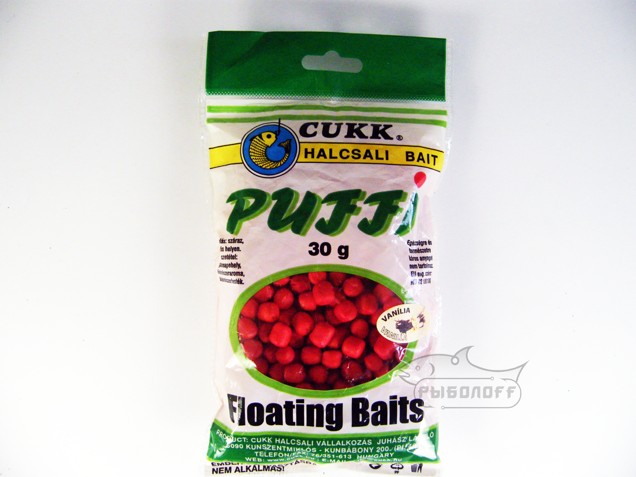 

Воздушное тесто CUKK Puffi с ванильным вкусом крупного размера 30г