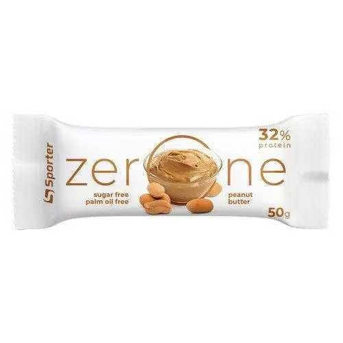 

Батончики Sporter Zero One, 50 г, зі смаком арахісової пасти