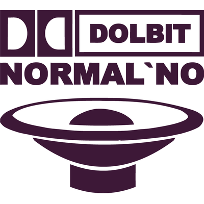 

Виниловая наклейка "Dolbit Normalno " 12х15 см, Разные цвета