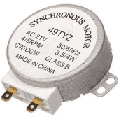 

Мотор(двигатель) тарелки для СВЧ печи, 49TYZ 21V MT-21