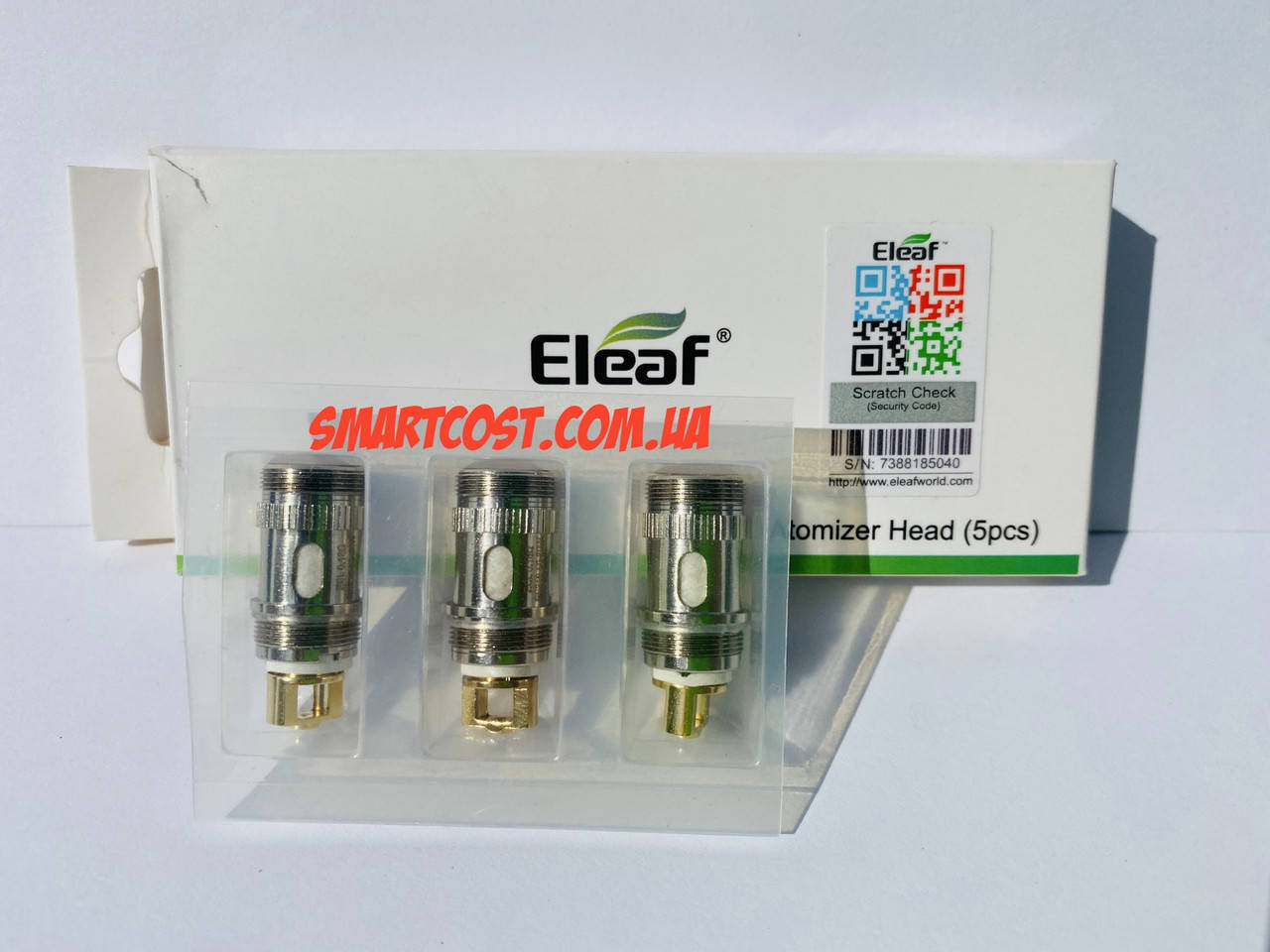

Испаритель ELEAF EC2 0.18 Ohm HEAD ORIGINAL випаровувач для айджаст с , ijust s