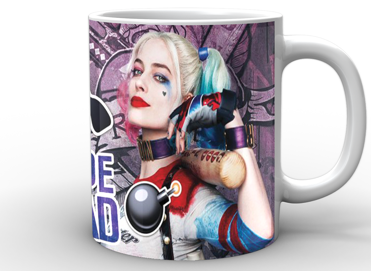 

Кружка GeekLand белая Отряд Самоубийц Suicide Squad Харли Квинн SS.02.025, Белый