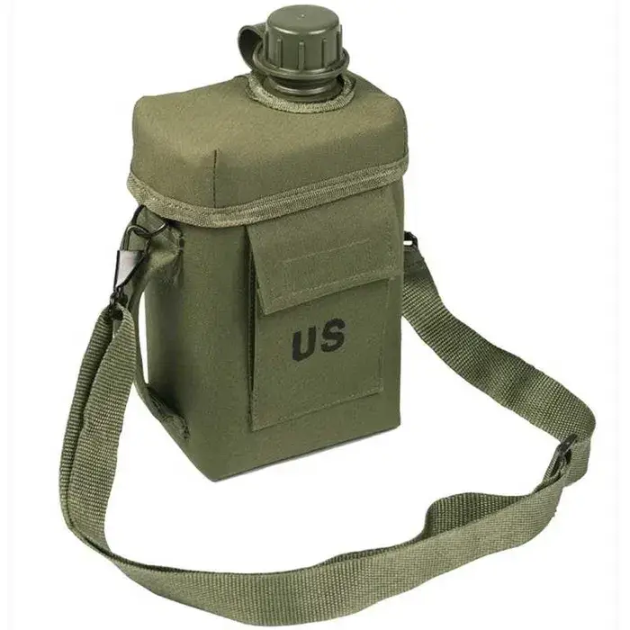 

Армейская фляга USA 2L в чехле, олива. Mil-tec, Германия