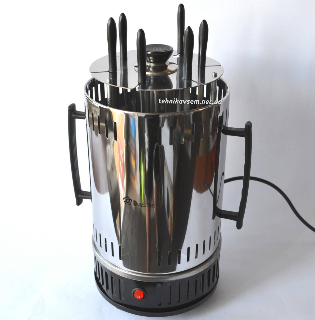 

Электрошашлычница Domotec(6 шампуров)