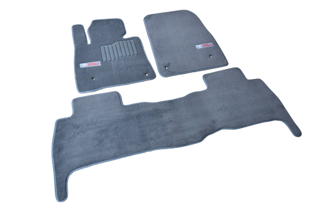 

Ворсовые коврики для Toyota Avensis (2009-) Текстильные в салон авто (серые) (StingrayUA.), Серый