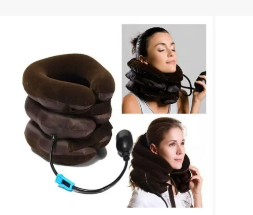 

ПОДУШКА МАССАЖЕР ДЛЯ ШЕИ CERVICAL NECK TRACTION ОРТОПЕДИЧЕСКИЙ ВОРОТНИК С 204, Коричневый