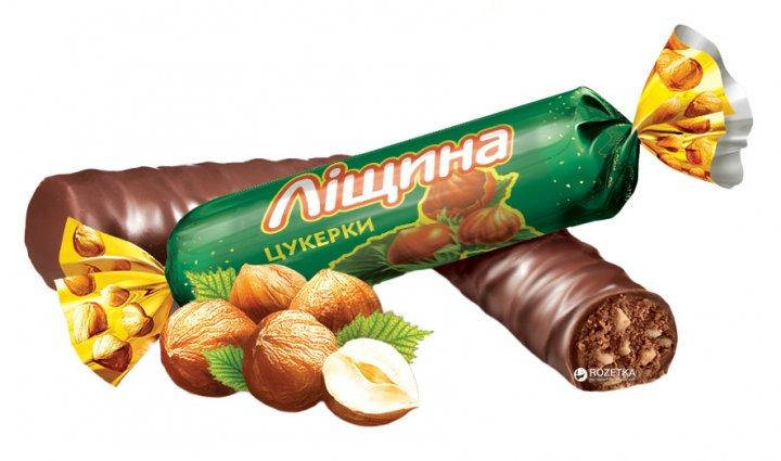 

Конфеты с лесным орехом "Лещина" Roshen 500 г
