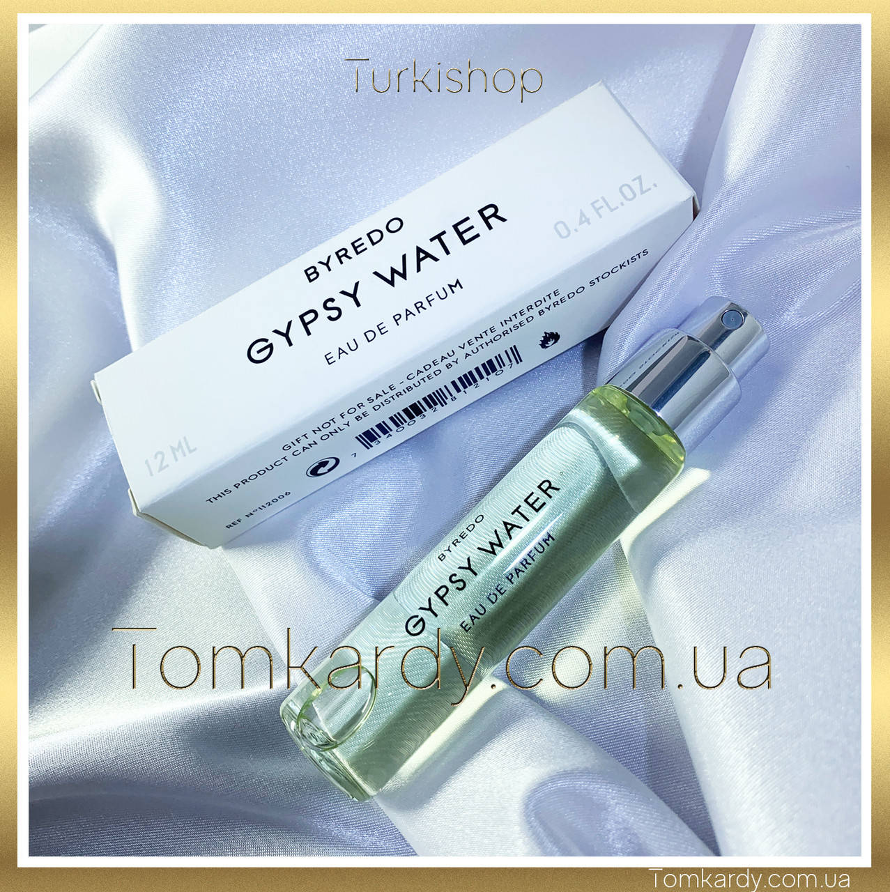 

Духи унисекс Byredo Gypsy Water 12 ml. Байредо Джипси Вотер 12 мл.