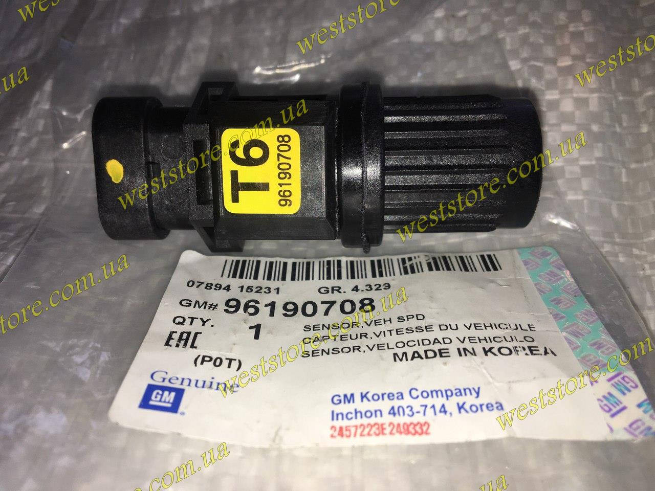 

Датчик скорости Lanos Ланос,Nubira,Leganza,Lacetti, Aveo, Epica, Tacuma,GM 96190708