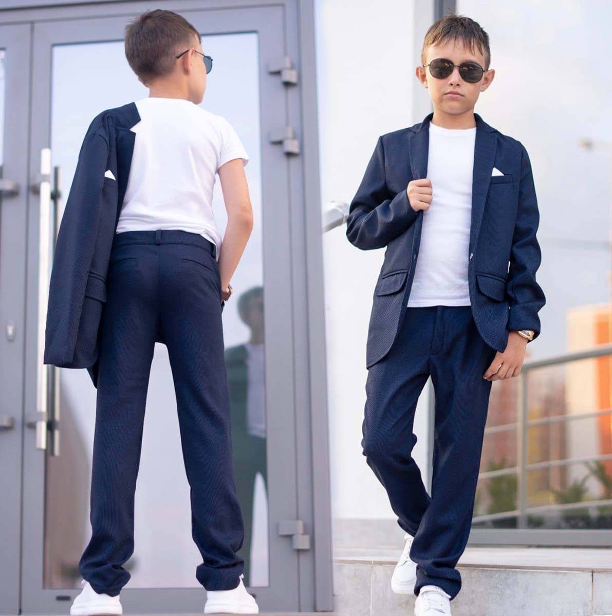 

Детский брючный костюм для мальчиков 2208 "Двойка Подросток"