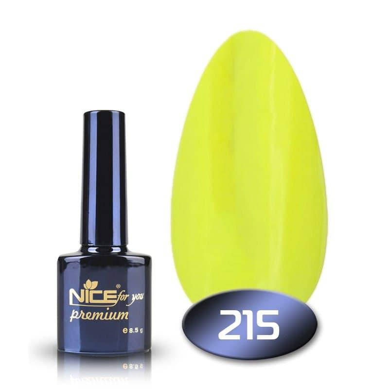 

Гель-лак Nice for you Premium №215 грушевый 8,5 мл