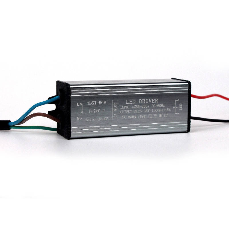

Драйвер для уличного светильника EH-DRV-50 50W IN:AC85-265V,OUT:DC25-36V 1500mA IP65