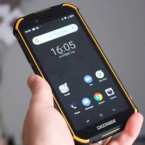 

Противоударный телефон Doogee S40 3Gb/32Gb IP68! NFC 4G Android защищенный, Черный