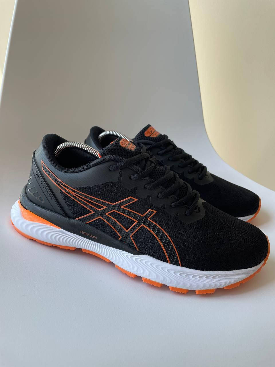 

Мужские кроссовки сетка Asics Gel Nimbus, Черный