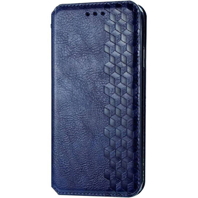 

Cubic Чехол книжка на Huawei Y6p (чехол с визитницей на Хуавей У6п), Синий