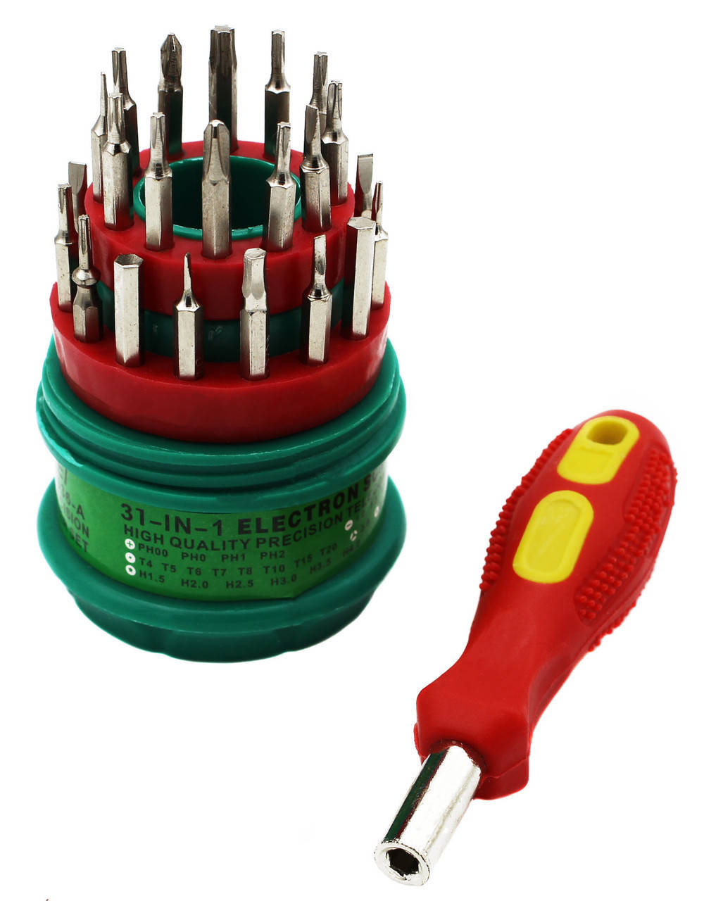 

Набор отверток Стаканчик 6036G 31шт.