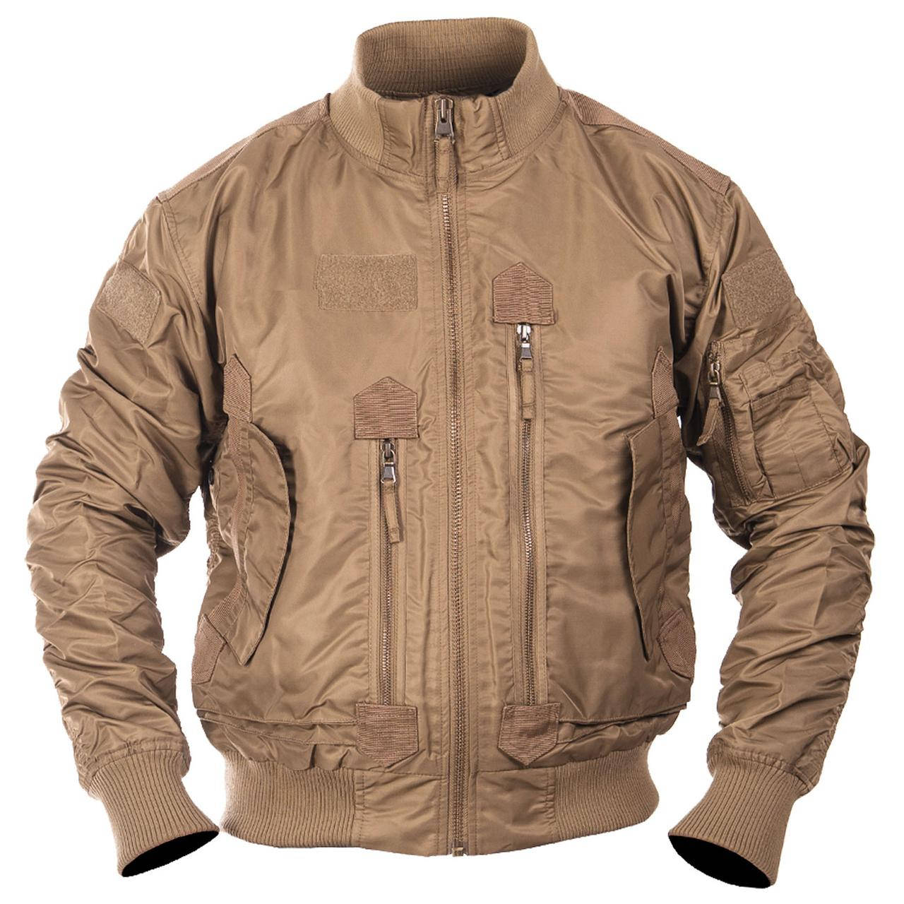 

Тактическая куртка "пилот" койот. US TACTICAL FLIEGERJACKE DARK COYOTE