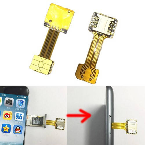 

Переходник на 2 Nano SIM + MicroSD в комбинированный лоток, 103299