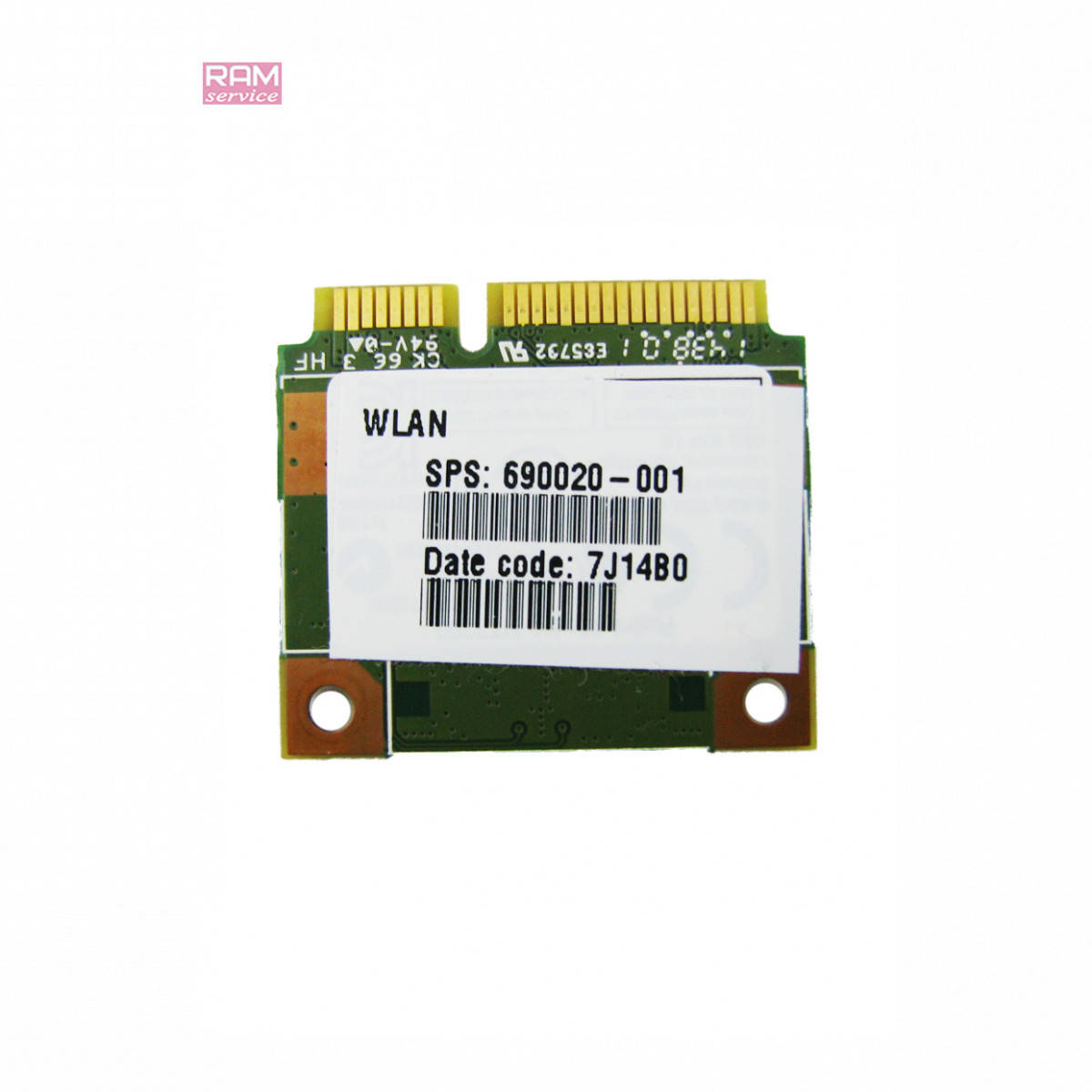 

Адаптер WI-FI снят с ноутбука HP 250 G3 690020-001 - адаптер WI-FI снят с ноутбука HP 250 G3 Б/У