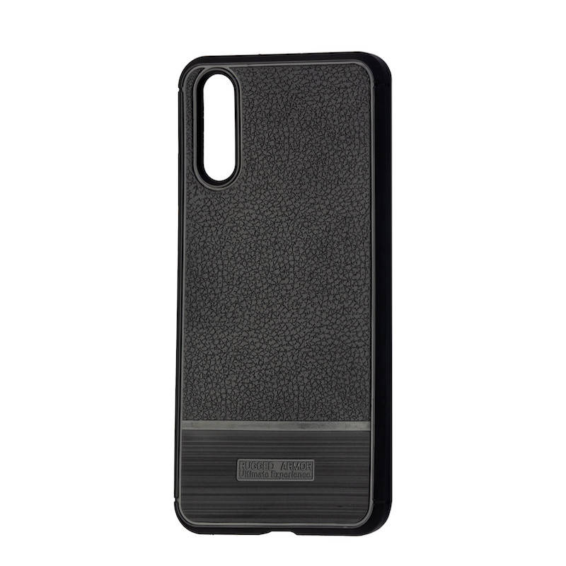 

Чехол-накладка DK-Case силикон South Leather Rugged для Huawei P20 (black), Черный