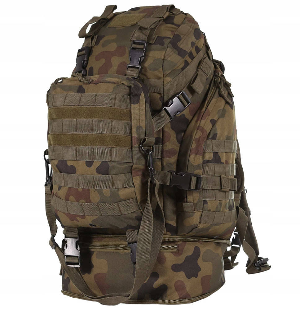 

Тактический рюкзак CAMO OVERLOAD 60 л WZ93 (PL-OV-BP-WZ), Хаки
