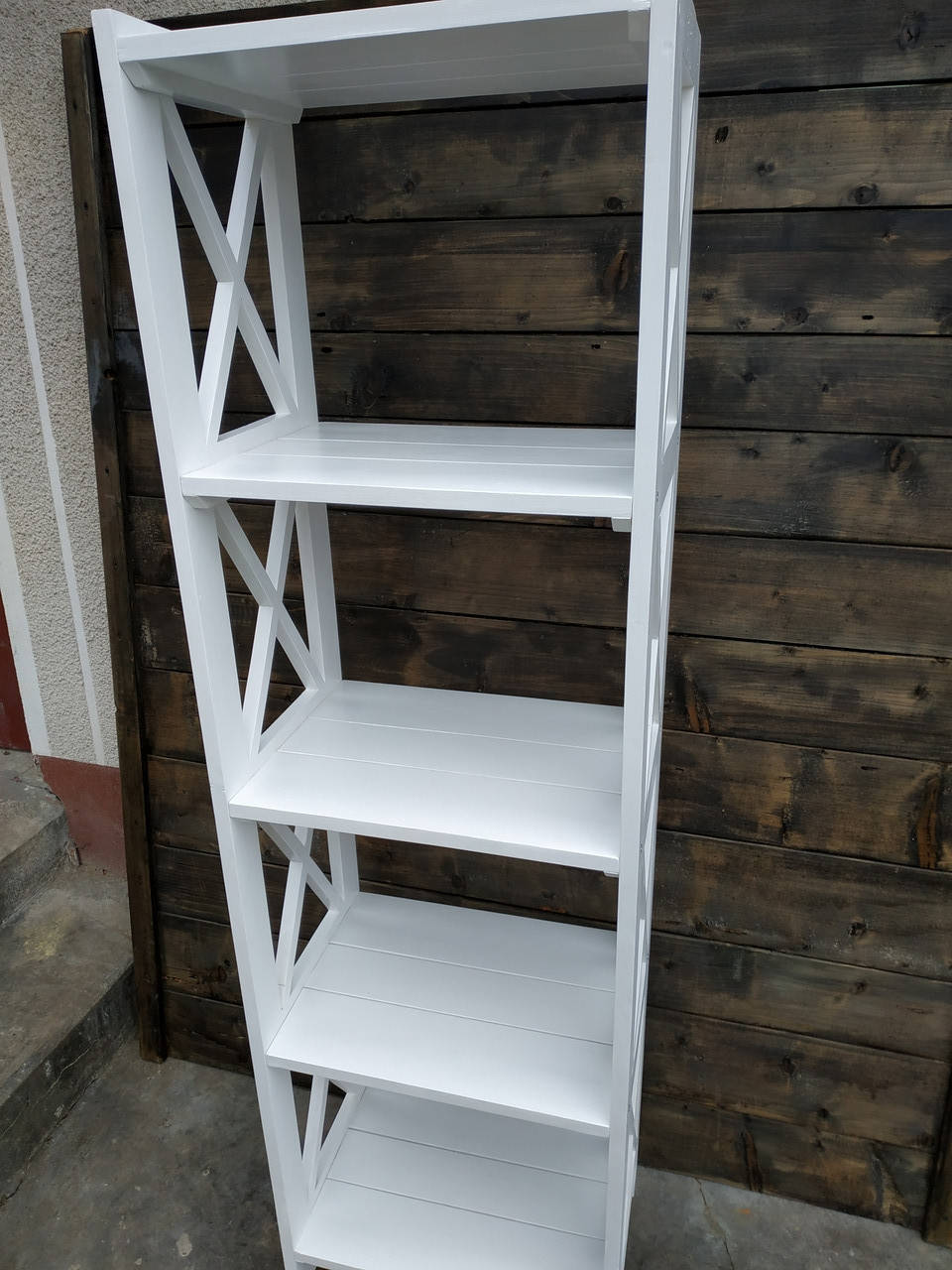 

Стеллаж прованс на кухню 170*50*35 см, натуральное дерево