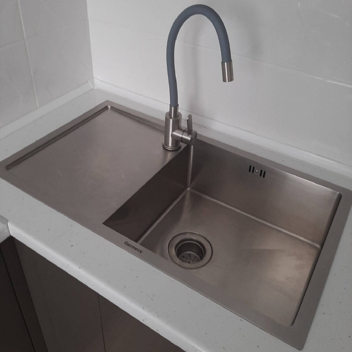 

Кухонная мойка Platinum Handmade 7844/200 R стальная 3.0/1.2 мм