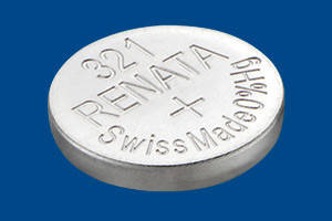 

Батарейка RENATA Silver Oxide low drain 321 (SR616SW/SR65)