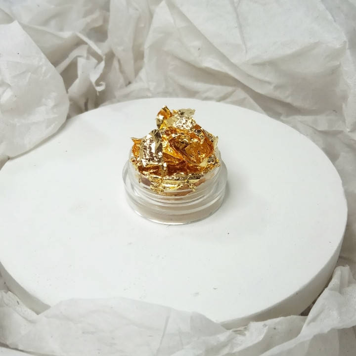 

Поталь,жатая фольга,(золото)