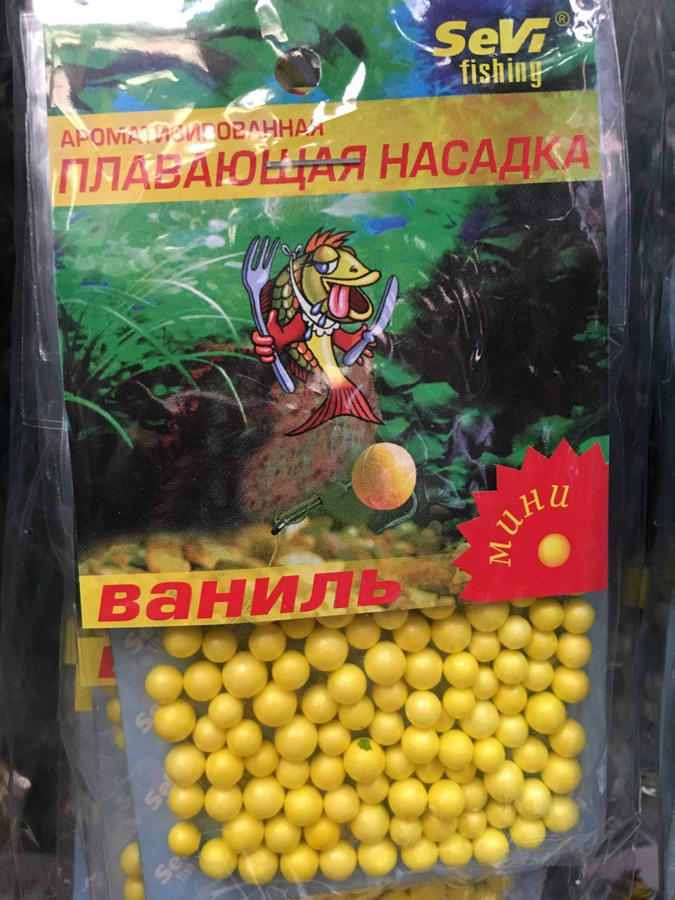 

Пенопласт Sevi mini ваниль (10шт.)