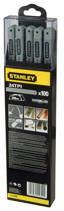 

Полотно ножовочное TPI 24 300 мм (5 шт.) Stanley 0-15-801